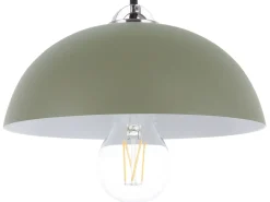 Valaisimet<Beliani Riippuvalaisin Metalli Tummanvihrea Esera