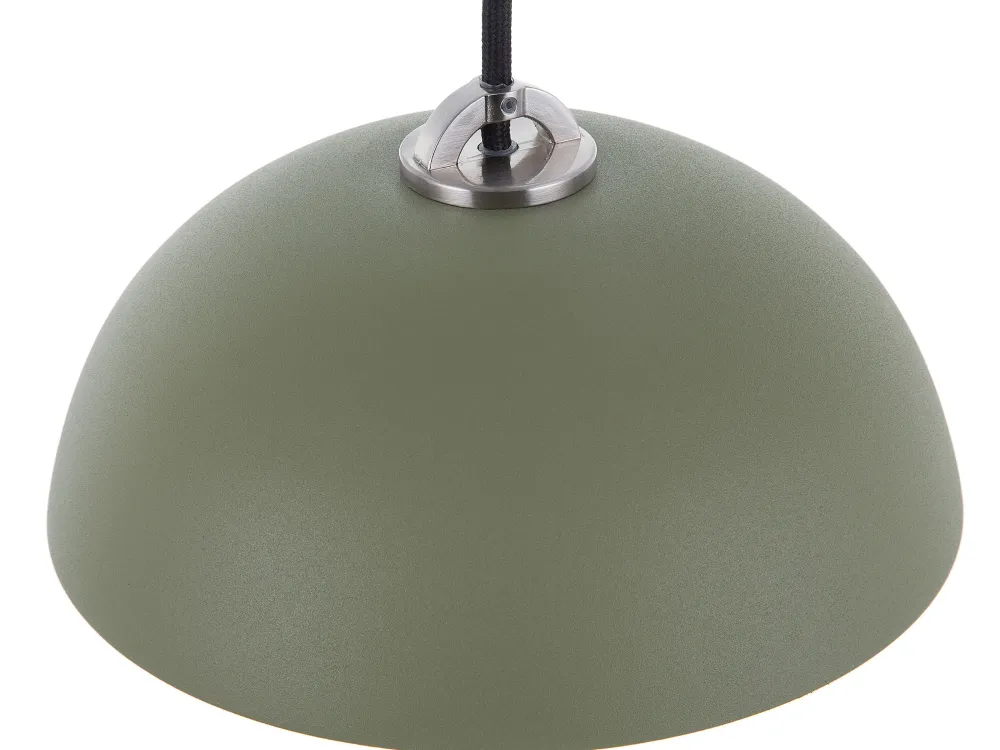 Valaisimet<Beliani Riippuvalaisin Metalli Tummanvihrea Esera