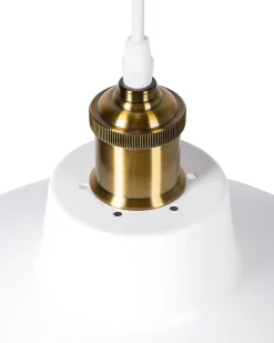 Valaisimet<Beliani Riippuvalaisin Metalli Valkoinen Pechora