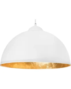 Outlet Beliani Riippuvalaisin Metalli Valkoinen Cetina