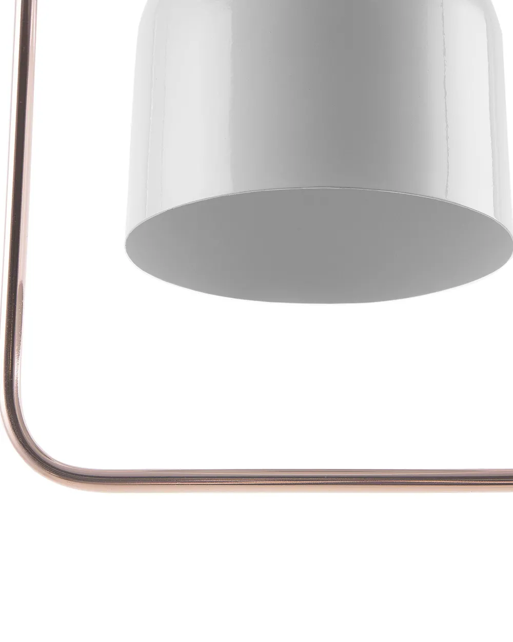 Valaisimet<Beliani Riippuvalaisin Metalli Valkoinen Mavone