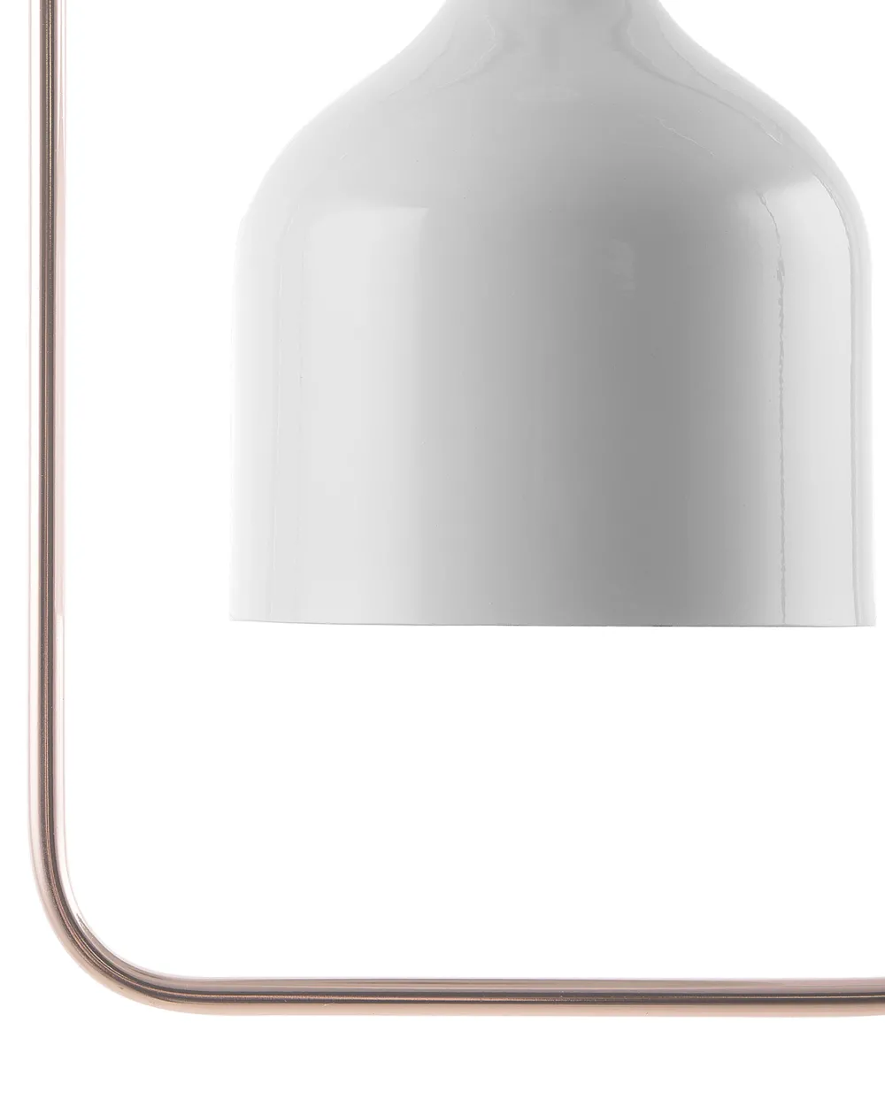 Valaisimet<Beliani Riippuvalaisin Metalli Valkoinen Mavone