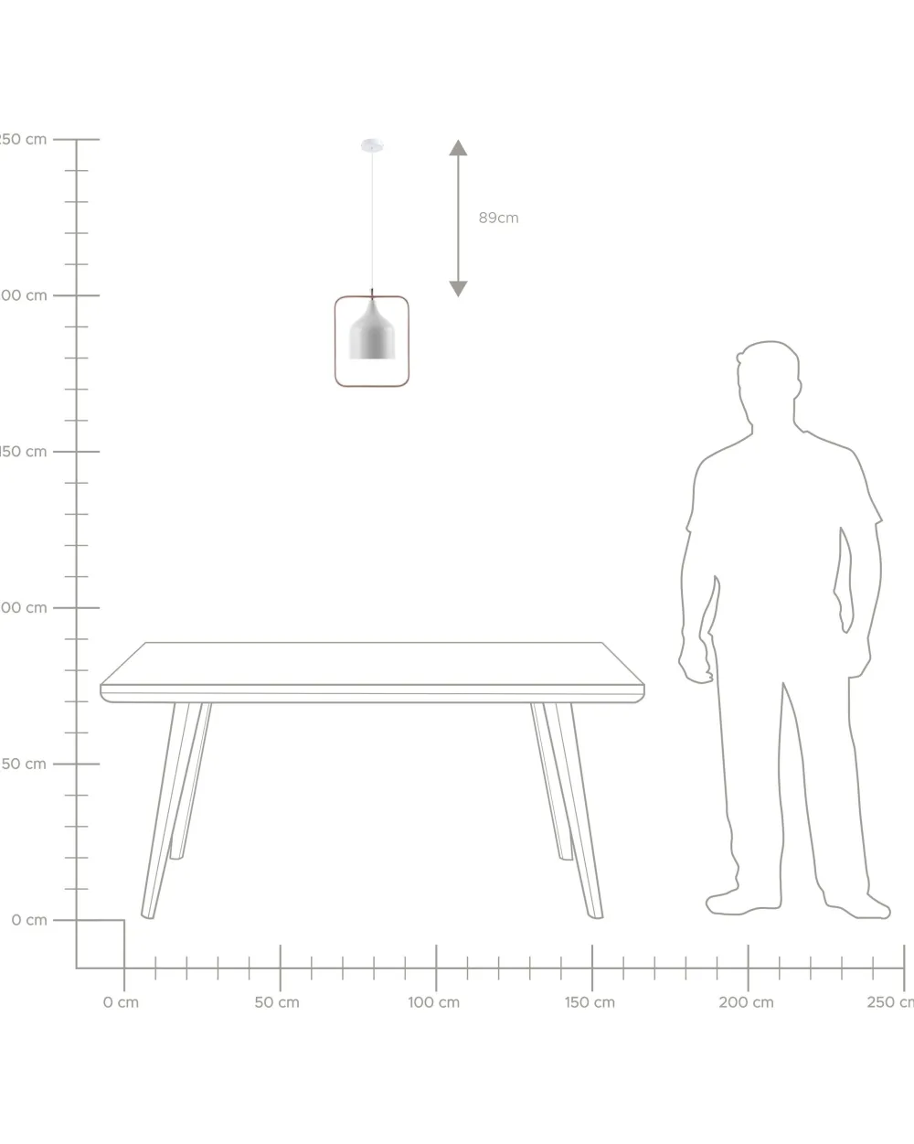 Valaisimet<Beliani Riippuvalaisin Metalli Valkoinen Mavone