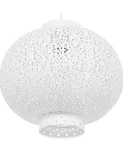 Fashion Beliani Riippuvalaisin Metalli Valkoinen Meuse