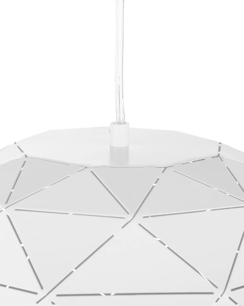 Valaisimet<Beliani Riippuvalaisin Metalli Valkoinen Rewa