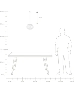 Valaisimet<Beliani Riippuvalaisin Metalli Valkoinen Rewa