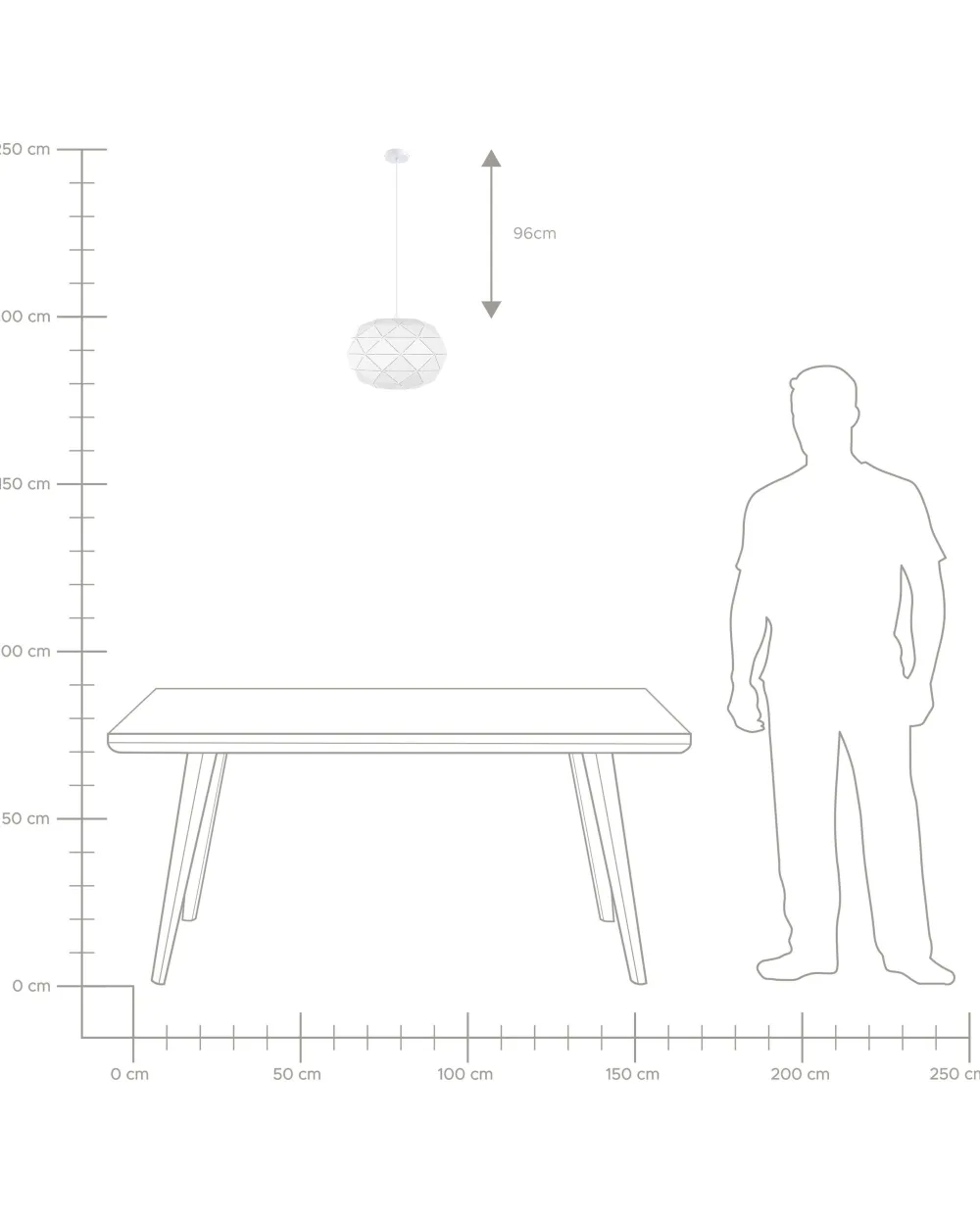 Valaisimet<Beliani Riippuvalaisin Metalli Valkoinen Rewa
