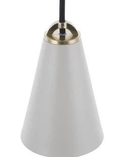 Best Sale Beliani Riippuvalaisin Metalli Vaaleanharmaa Cares