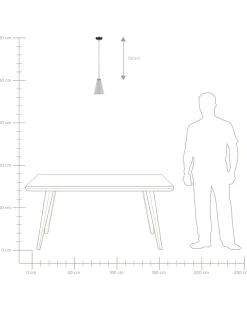 Best Sale Beliani Riippuvalaisin Metalli Vaaleanharmaa Cares