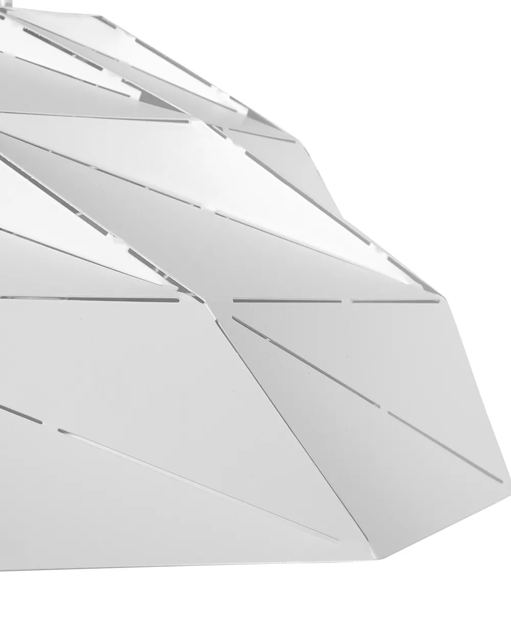 Sale Beliani Riippuvalaisin Metalli Valkoinen Rubicon