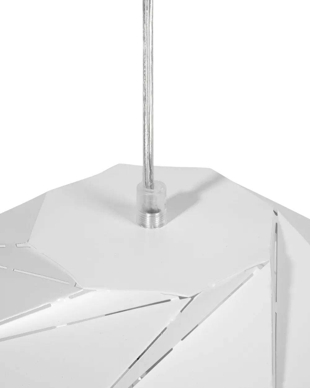 Sale Beliani Riippuvalaisin Metalli Valkoinen Rubicon