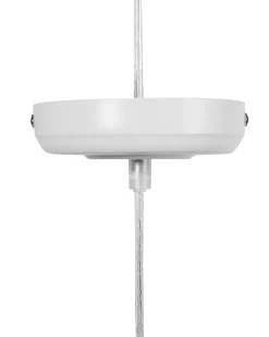 Sale Beliani Riippuvalaisin Metalli Valkoinen Rubicon