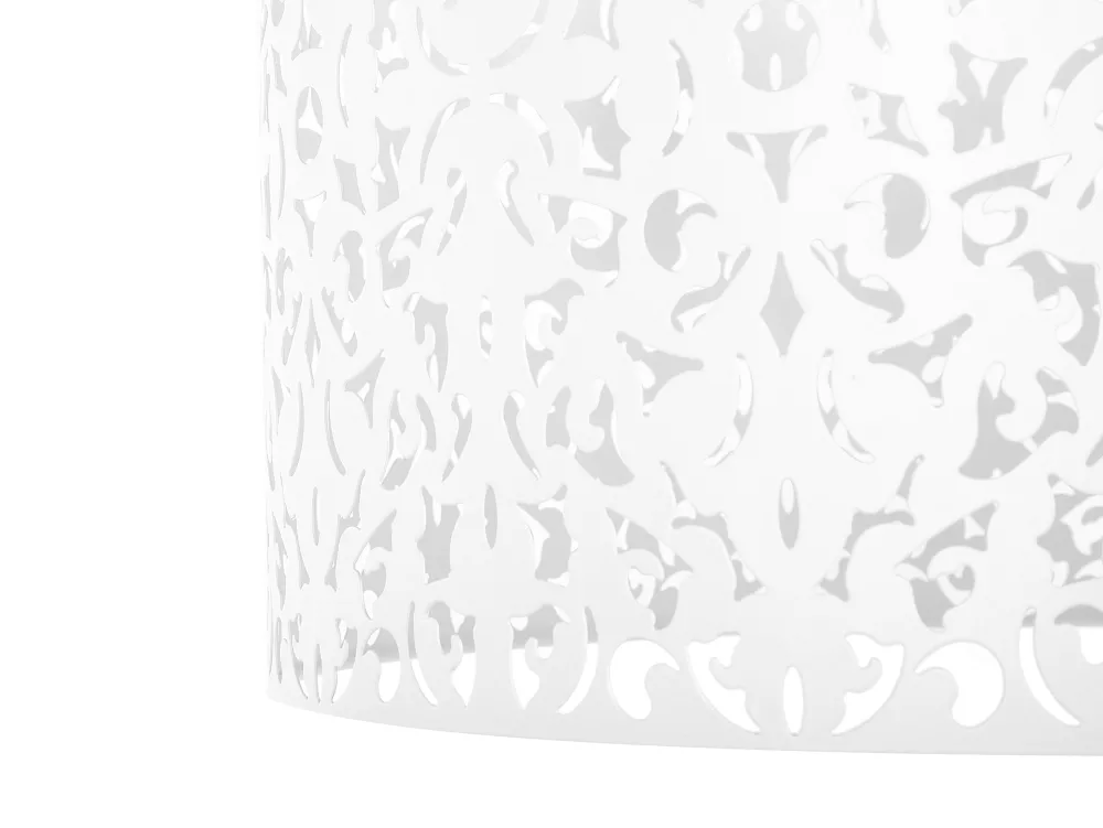 Valaisimet<Beliani Riippuvalaisin Metalli Valkoinen Chelif