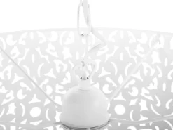 Valaisimet<Beliani Riippuvalaisin Metalli Valkoinen Chelif