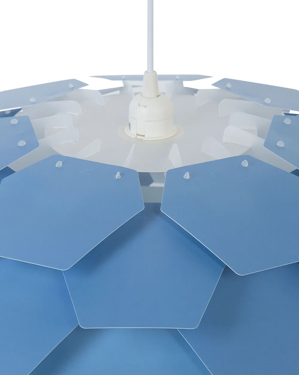 Shop Beliani Riippuvalaisin Muovi Iso Sininen Segre