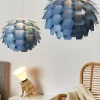 Valaisimet<Beliani Riippuvalaisin Muovi Pieni Sininen Segre