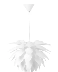 Discount Beliani Riippuvalaisin Muovi Valkoinen Musone