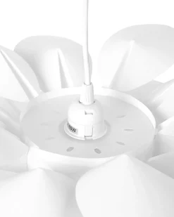 Discount Beliani Riippuvalaisin Muovi Valkoinen Musone