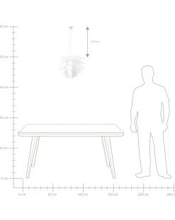 Discount Beliani Riippuvalaisin Muovi Valkoinen Musone