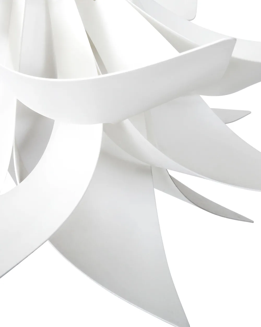 Valaisimet<Beliani Riippuvalaisin Muovi Valkoinen Alva