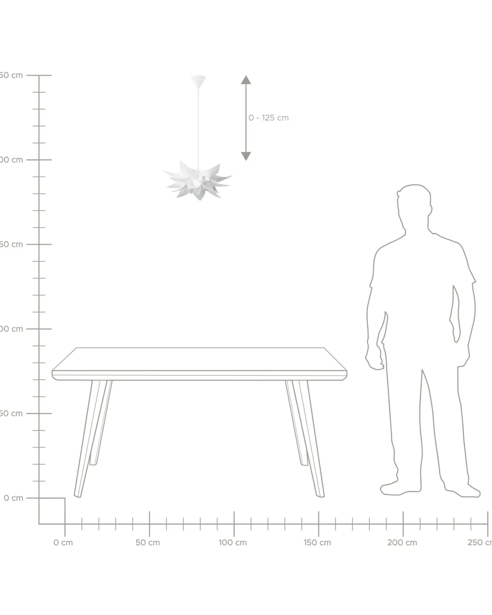 Valaisimet<Beliani Riippuvalaisin Muovi Valkoinen Alva