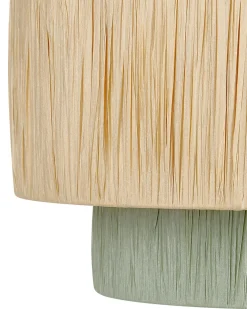 Valaisimet<Beliani Riippuvalaisin Paperi Luonnonvari/Vaaleanvihrea Palbra