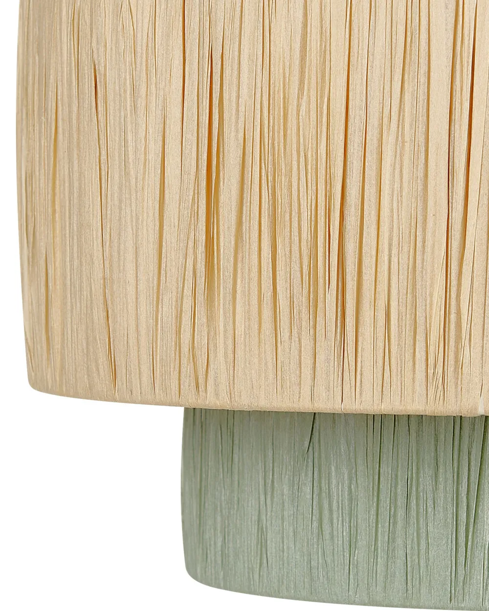 Valaisimet<Beliani Riippuvalaisin Paperi Luonnonvari/Vaaleanvihrea Palbra