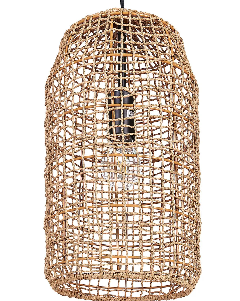 Valaisimet<Beliani Riippuvalaisin Paperinaru Ruskea Lucite