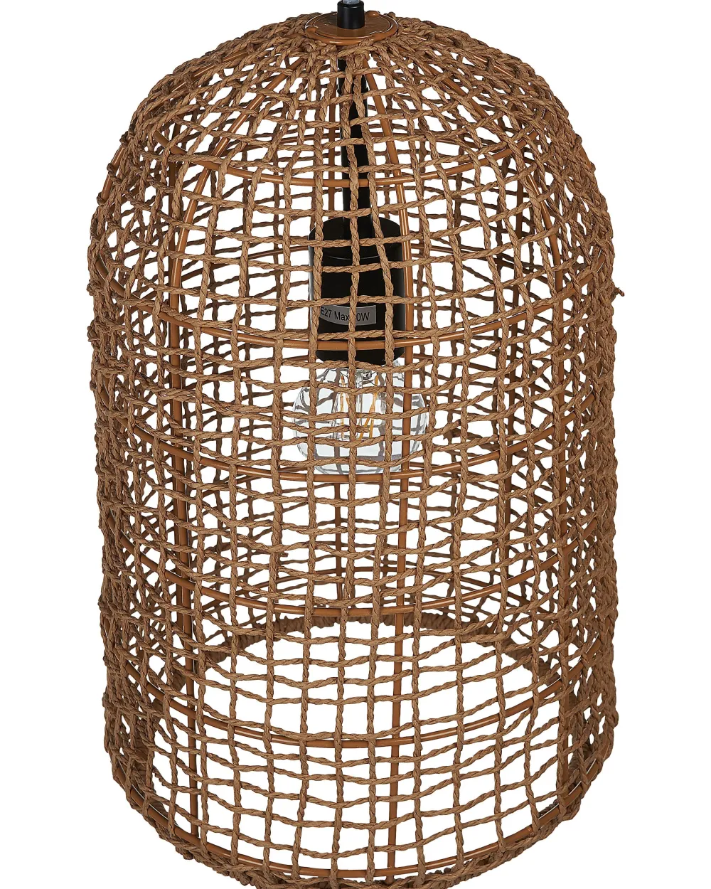 Valaisimet<Beliani Riippuvalaisin Paperinaru Ruskea Lucite