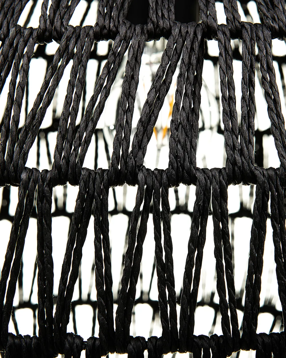 Valaisimet<Beliani Riippuvalaisin Paperinaru Musta Molopo