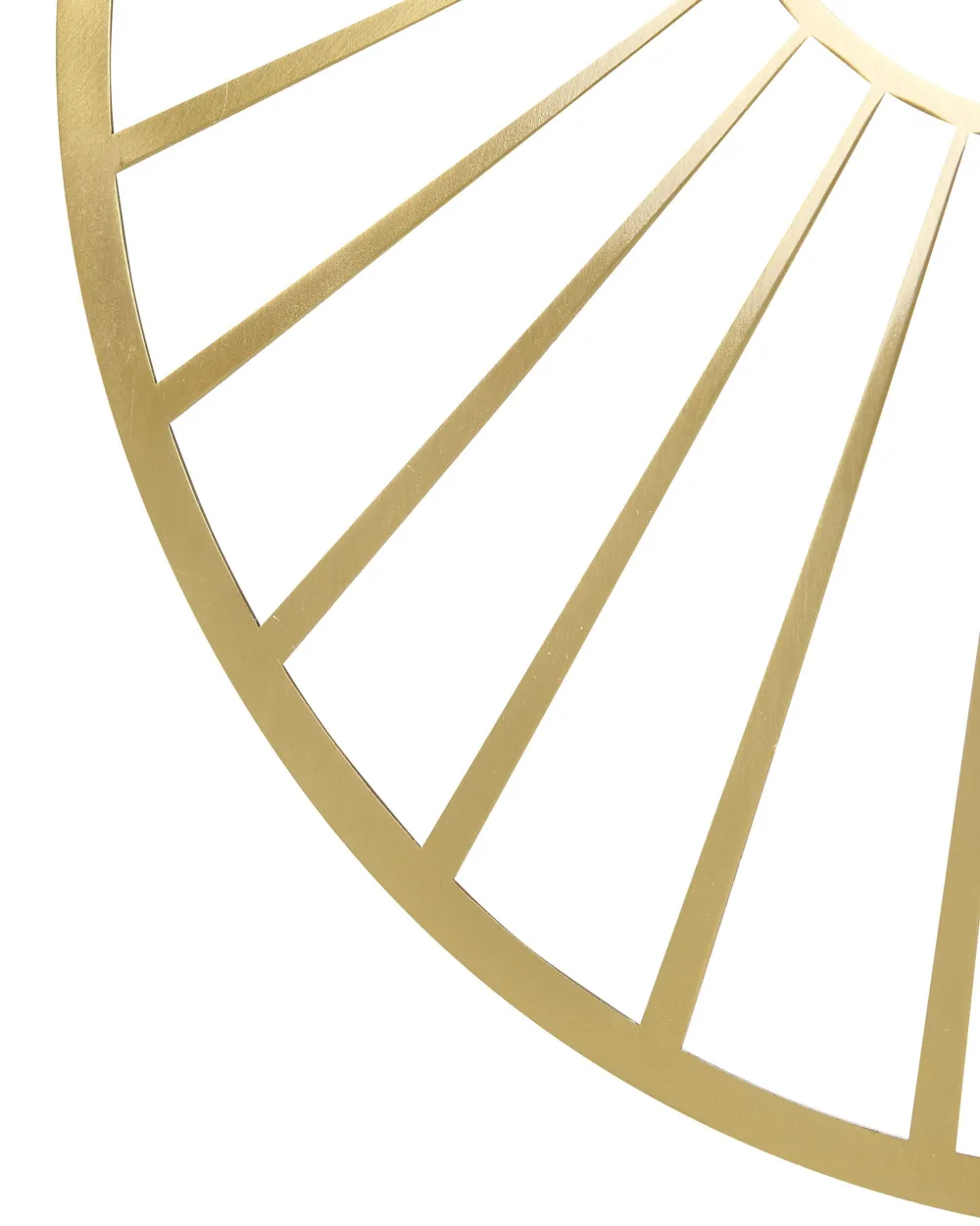 Store Beliani Riippuvalaisin Rauta Kulta/Vaalea Puu Bargo