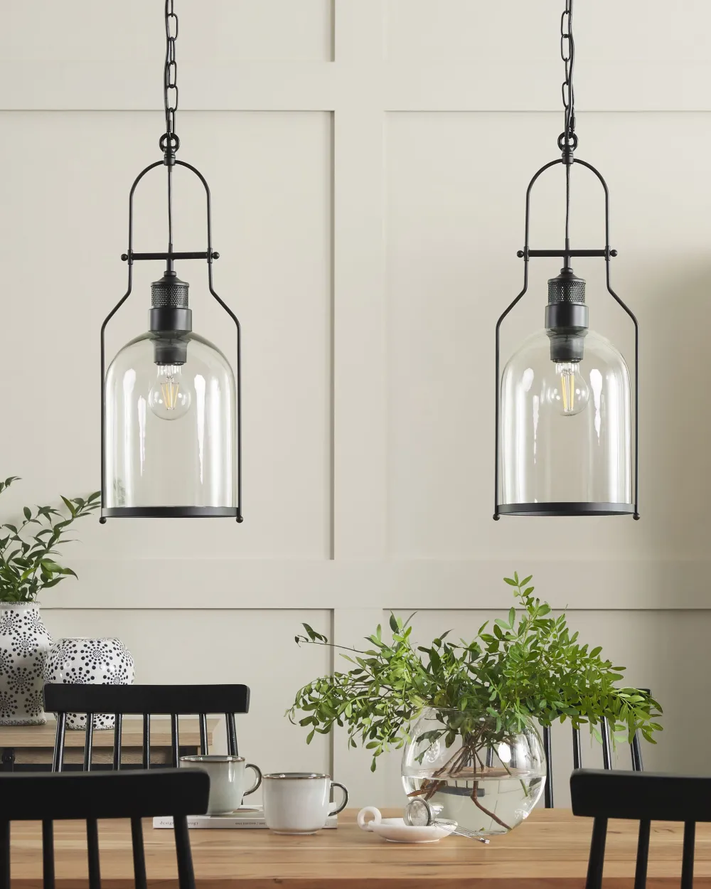 Valaisimet<Beliani Riippuvalaisin Rauta Musta Bashilo