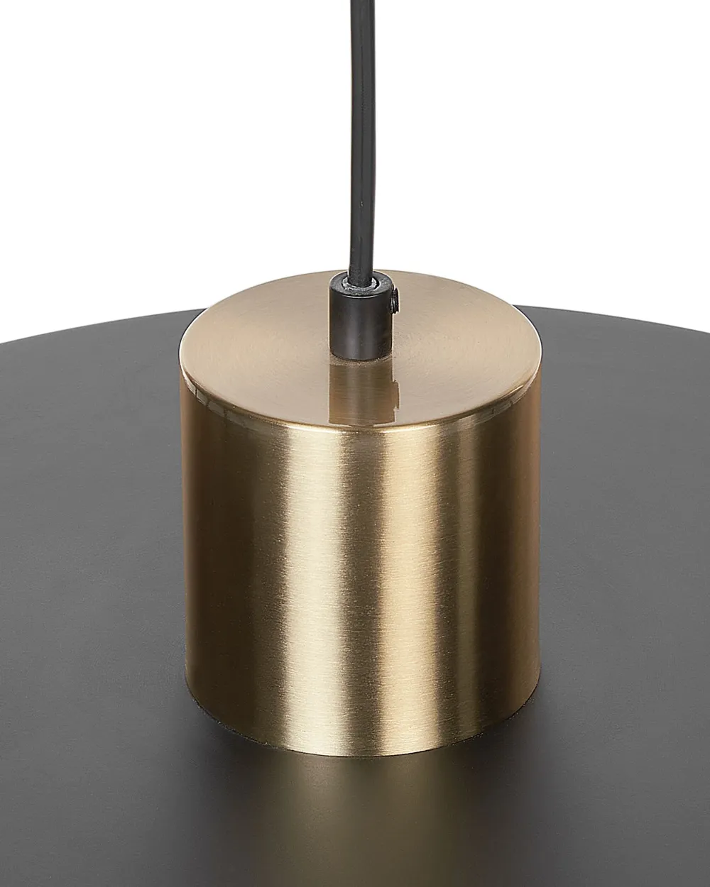 Valaisimet<Beliani Riippuvalaisin Rauta Musta Bogan