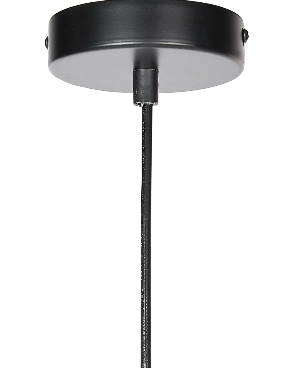 Valaisimet<Beliani Riippuvalaisin Rauta Musta Bogan