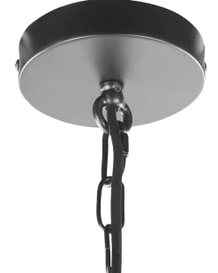 Valaisimet<Beliani Riippuvalaisin Rauta Musta 2 Kpl Bashilo