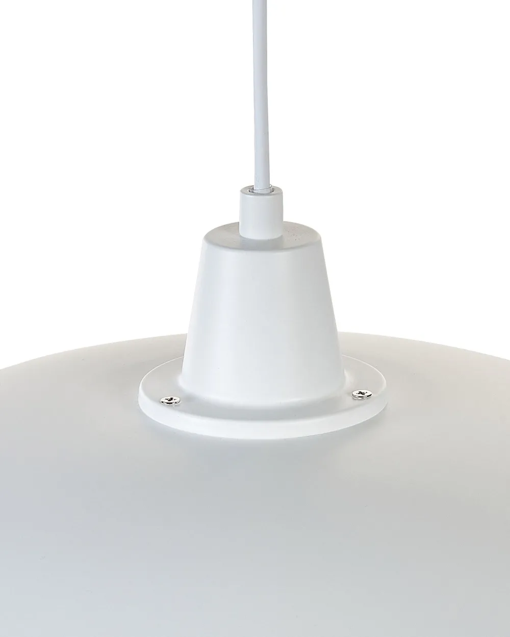 Clearance Beliani Riippuvalaisin Rauta Valkoinen Deel