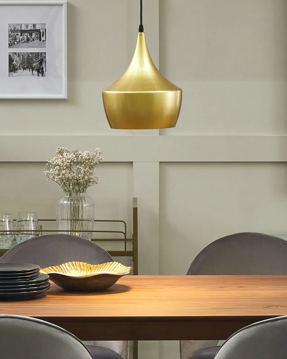 Valaisimet<Beliani Riippuvalaisin Teras Kulta Fraser