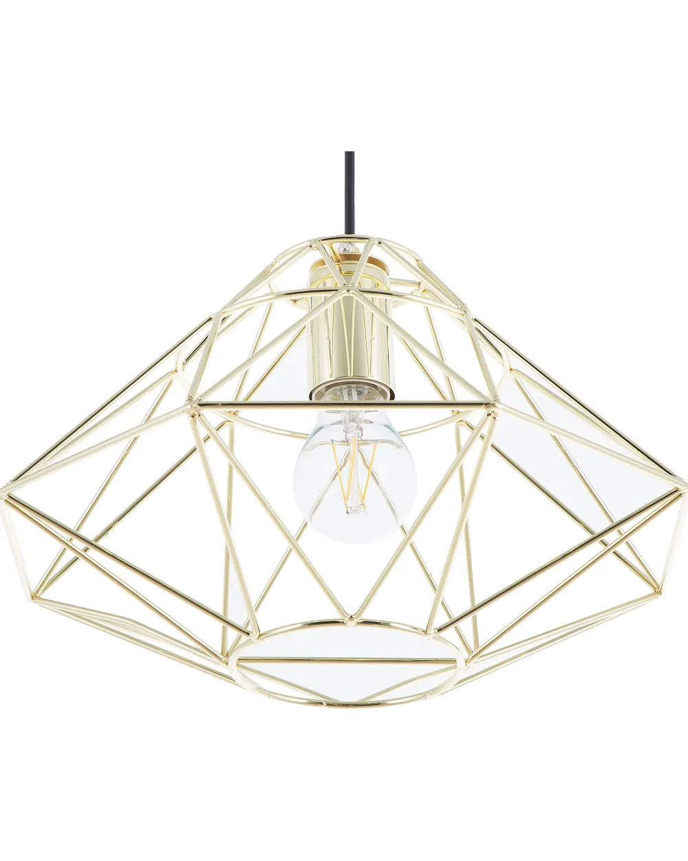 Valaisimet<Beliani Riippuvalaisin Teras Kulta Guam