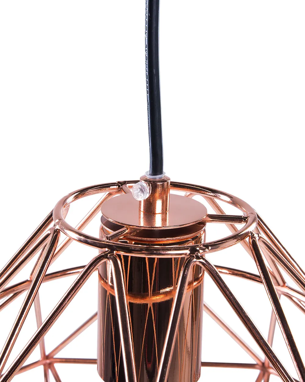 Valaisimet<Beliani Riippuvalaisin Teras Kupari Guam