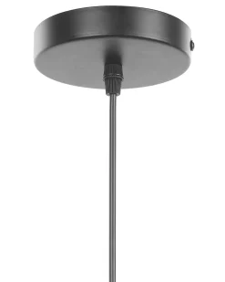 Valaisimet<Beliani Riippuvalaisin Vaalea Puu/Musta Sous