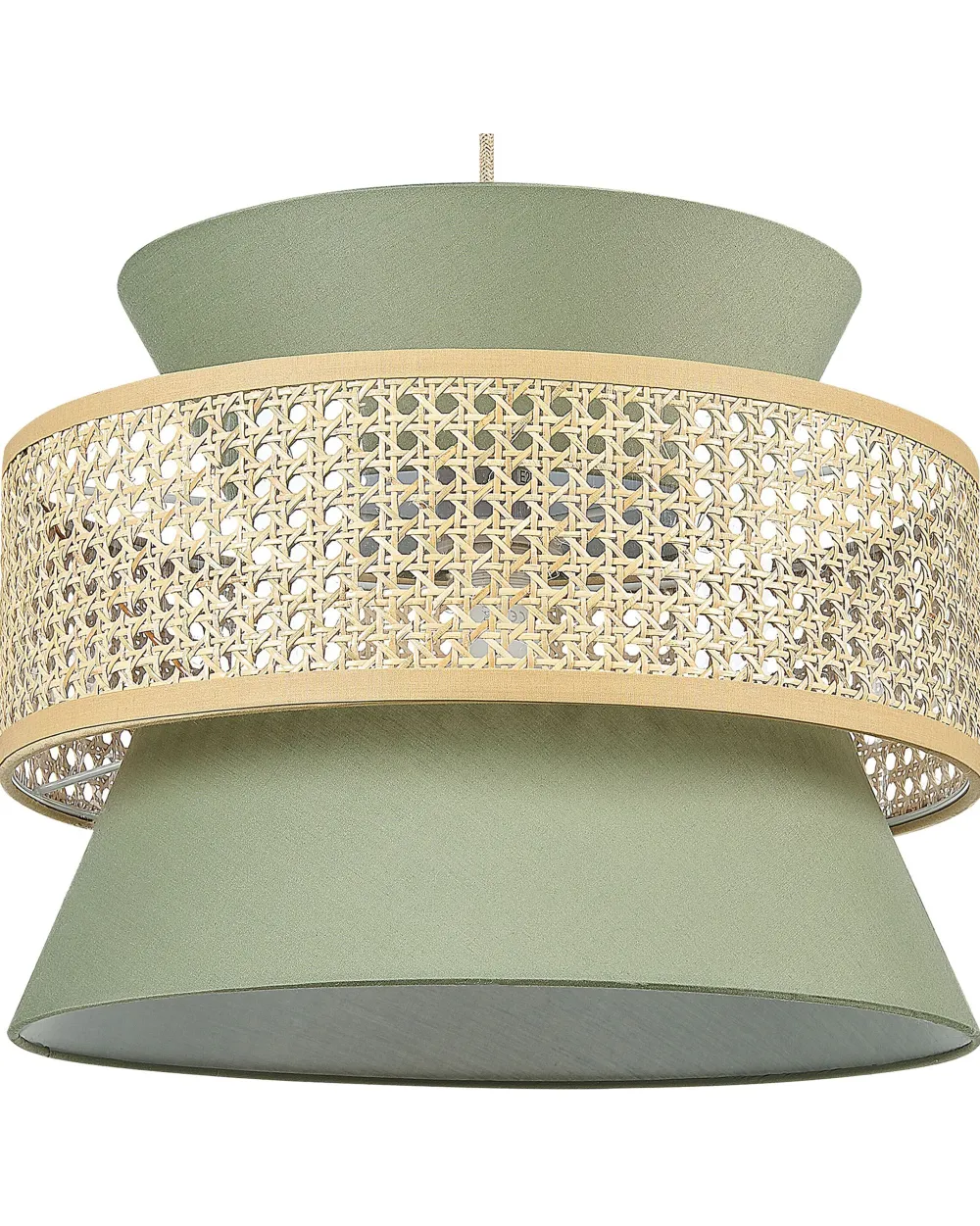 Valaisimet<Beliani Riippuvalaisin Vaaleanvihrea/Luonnonvari Luyano