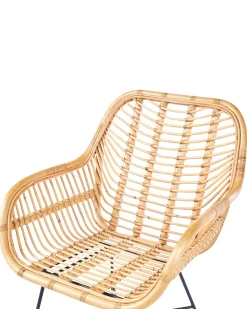 Tuolit<Beliani Rottinkituoli Luonnonvari Canora