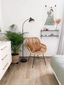 Tuolit<Beliani Rottinkituoli Luonnonvari Canora