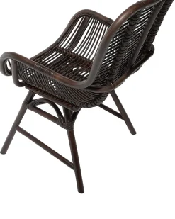 Tuolit<Beliani Rottinkituoli Tummanruskea Togo