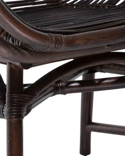 Tuolit<Beliani Rottinkituoli Tummanruskea Togo