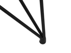 Discount Beliani Ruokapoyta Akaasia Tumma Puu/Musta 200 X 100 Cm Mumbai