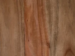 Discount Beliani Ruokapoyta Akaasia Tumma Puu/Musta 200 X 100 Cm Mumbai