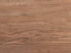 Pöydät<Beliani Ruokapoyta Akaasia Vaalea Puu/Musta 200 X 95 Cm Valbo