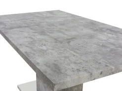 Pöydät<Beliani Ruokapoyta Harmaa 160 X 90 Cm Pasadena