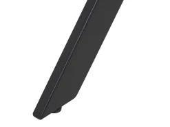 Pöydät<Beliani Ruokapoyta Jatkettava Harmaa/Musta 140/180 X 80 Cm Benson